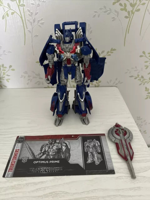 TRANSFORMERS The Last Knight Voyager Optimus Prime Premier Edition