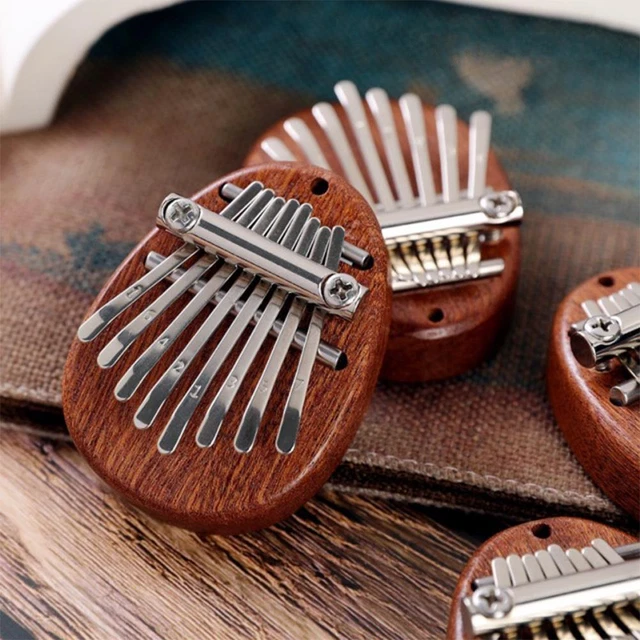 MINI KALIMBA 8 Keys Thumb Piano Great Sound Finger Musical Instrument U ...
