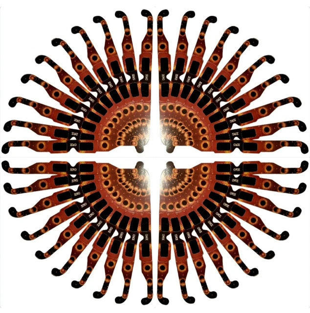 100 PACK Solar Eclipse Glasses 2024 ISO 123122 2015 ISO CERTIFIED 109