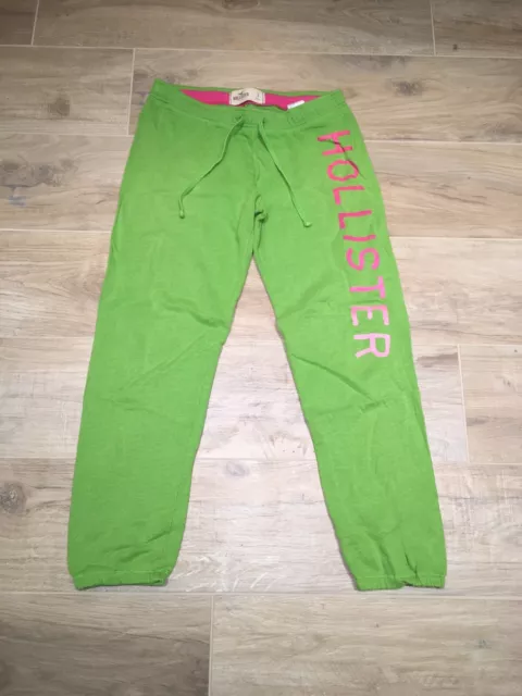 Pantalon de Jogging Hollister vert et rose. Fun et Stylé !