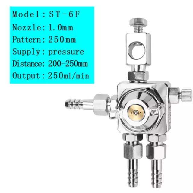 Lumina mini automatic spray gun ST-6, 0.5mm 1.0mm 1.3mm 2.0mm nozzle size