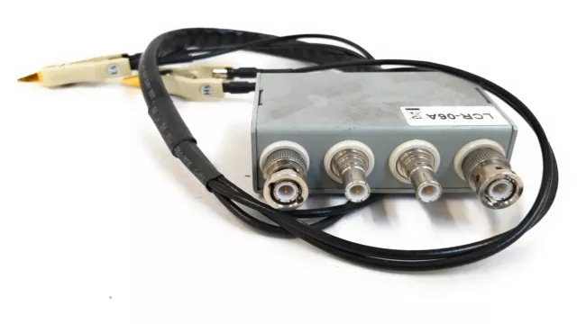 Instek LCR-06A Test Fixture for LCR Meters With Test Leads, T2024 YS