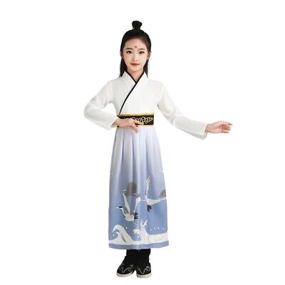 Bambini Cinese Antico Hanfu Abito Orientale Tradizionale Vestito Cosplay Scena
