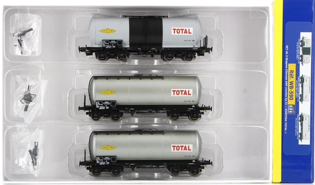 Wagon Citerne REE MODÈLES SIMOTRA WB-031 - Échelle HO - Neuf