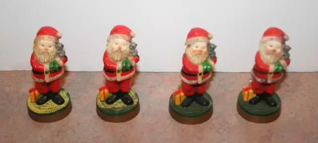 Hallmark MERRY MINIATURES Christmas Vintage SANTA with KITTEN 1976 Mini Figurine