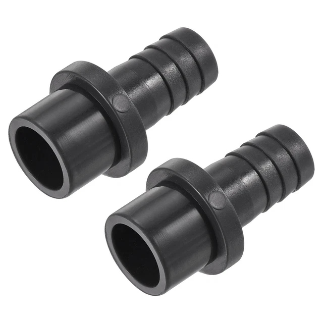 PVC Tuyau Raccord 14mm Barbelé x 20mm OD Tube Adaptateur Tuyau Connecteur Kit 2