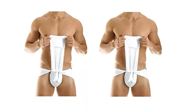 Indian Loincloth Langot Kaupinam Men underwear Gym Supporter Jockstrap Free  size
