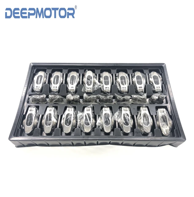 SBC 350 SELFALIGNING Stainless Steel Roller Rocker Arm 1.6 Ratio 7/16