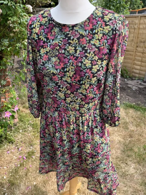 Papaya Woman Size 12 Floral Summer Dress