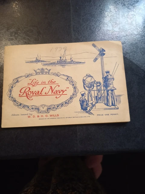 wills cigarette cards life in the royal navy COLLECTABLE 1939 WD & Ho Wills Cigarette Cards In Album Life In The Royal  Navy £16.15