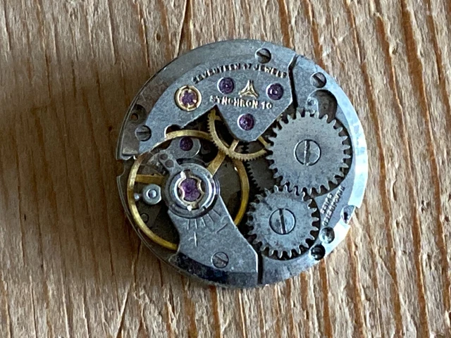 Mouvement Mécanique LeCoultre Pour Montre De Poche - Diamètre 25 Mm - Balancier OK - Occasion