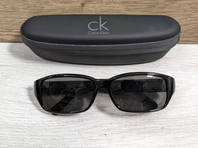 Calvin Klein Sunglasses CK3051S Black Frame Black Lenses In Case