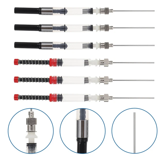 6 pz convertitore per penna stilografica accessori per penne calibro siringa