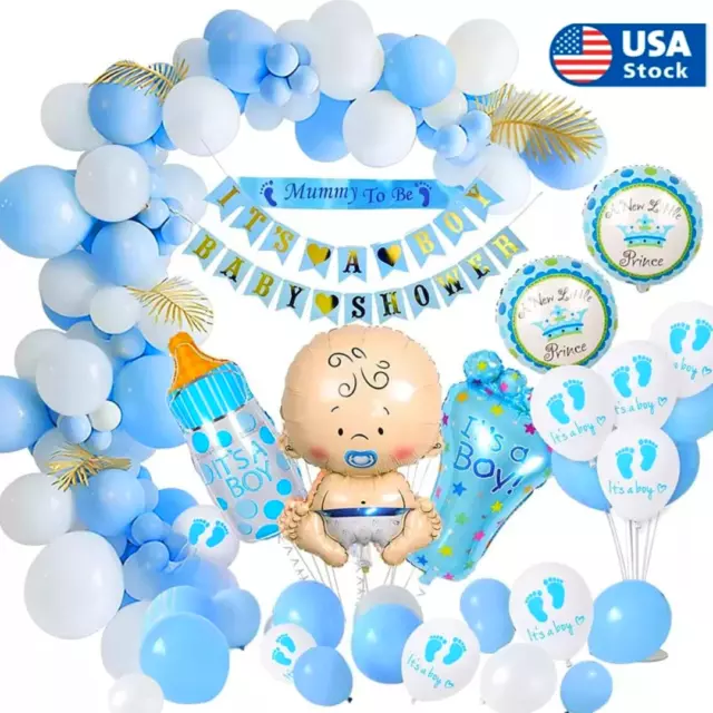 Gender Reveal Party Decorations Balloon Supplies Baby Shower Boy Reveal Kit US