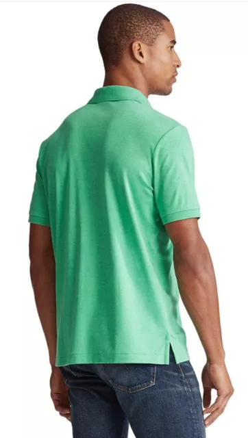 Polo Ralph Lauren Men's Classic-Fit Soft Cotton Polo Pima Shirt Green MSRP $90 2