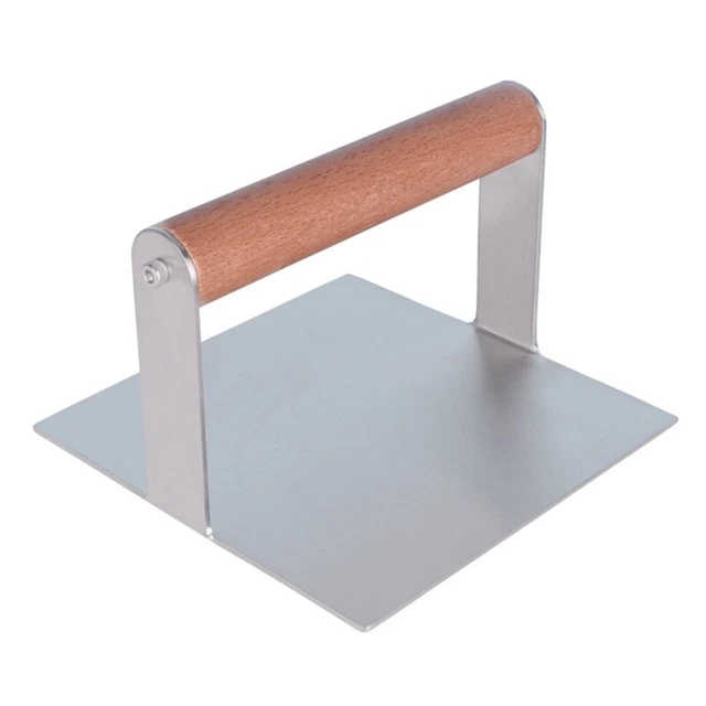 Burger Press Patty Maker Smasher hamburger in acciaio inox per cucina casalinga