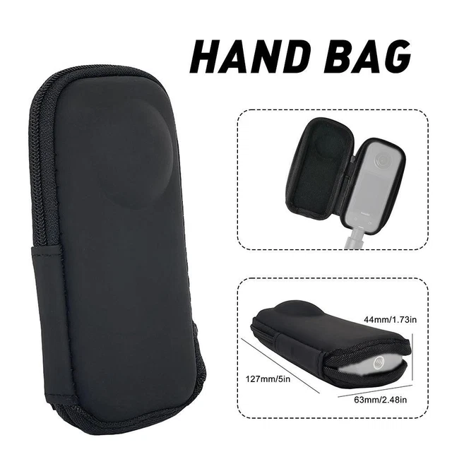 Estuche de transporte impermeable para cámara portátil Insta360 One X3 almacenamiento BLAU2 W4W7