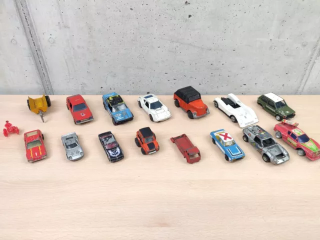 LOTTO VECCHIE MACCHININE Polistil Matchbox Hotwheels Etc EUR