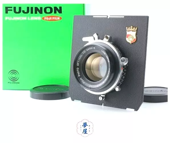 Lire [NEUF en BOITE] FUJINON W 150mm 5.6 SEIKO Obturateur 4x5 Objectif...