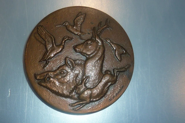 CINQUIÈME RÉPUBLIQUE Médaille de récompense, Conseil supérieur de la chasse fme_877194 Médailles