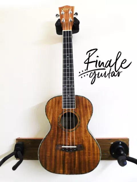 Aiersi koa tenor ukulele with exquisite tone plus free gig bag and plectrums