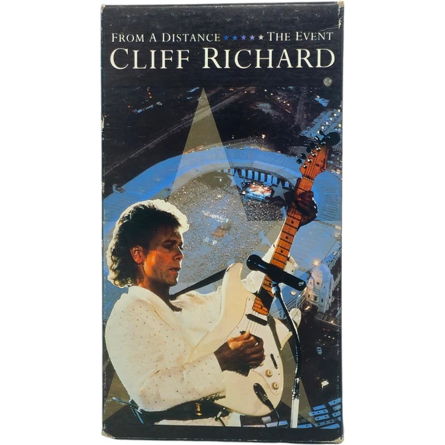 CLIFF RICHARD FROM A Distance The Event VHS 1990 EMI Records Ltd. 8.95