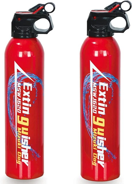Fire Extinguisher 2 Count,Extinguishers for the House,Car,Work,Camping