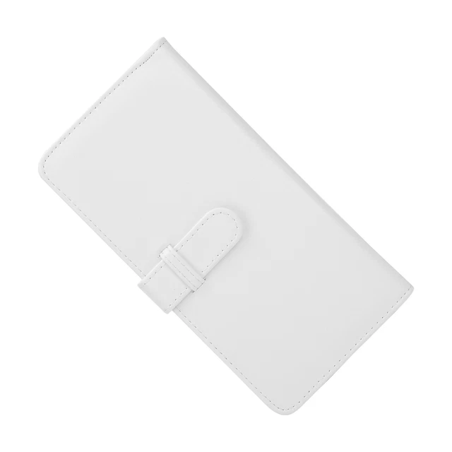 (White)Baby Memories Photo Album - 80 Pockets PU Cover Compatible With