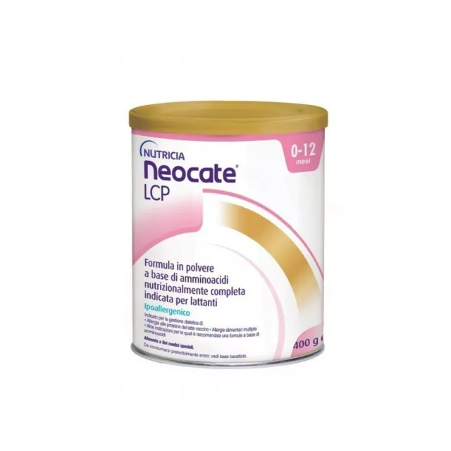 NUTRICIA ITALIA Neocate Lcp - Hypoallergenic food for infants Powder 400 g