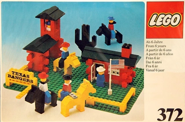 LEGO Town Texas Rangers (372) (Vintage)