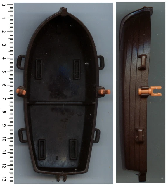 PLAYMOBIL : COQUE de la barque du bateau pirate EUR 6,50 - PicClick FR