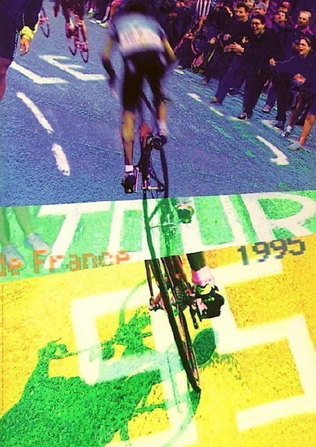 CYCLISME CARTE TOUR de FRANCE 1995 SOCIETE du TOUR de