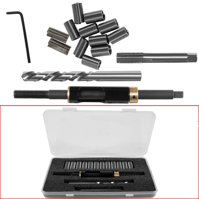 M11 x 1.5 Head Bolt Thread Repair Kit 35119S For Honda Toyota GM Ford Nissan KIA