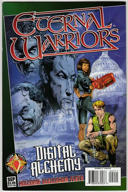 Valiant Acclaim ETERNAL WARRIOR Lot (3) #13 Digital Alchemy & Archer & Armstrong