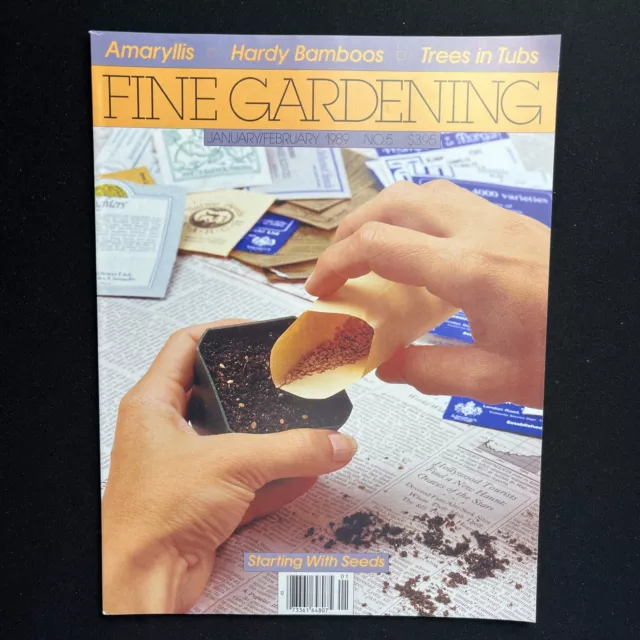 Taunton's Fine Gardening Jan/Feb 1989 No 5 Summer Color Roses Wisteria Ground Co