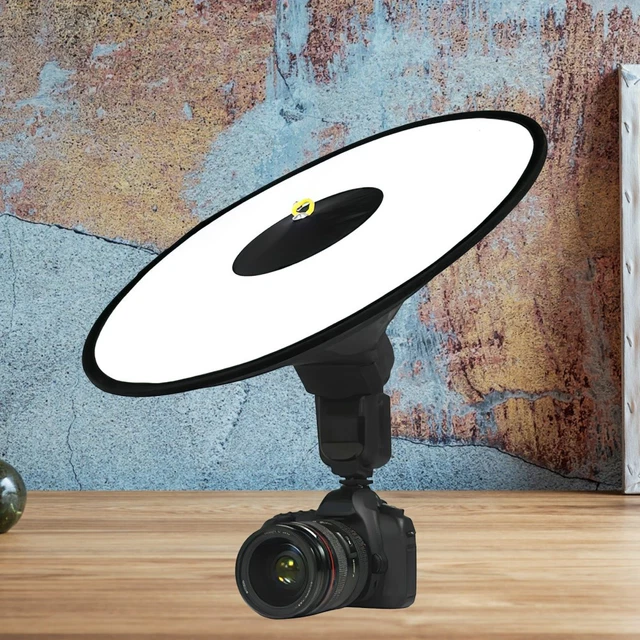 FLASH DIFFUSER CAMERA Light Reflector Camera Photography Video Light ...