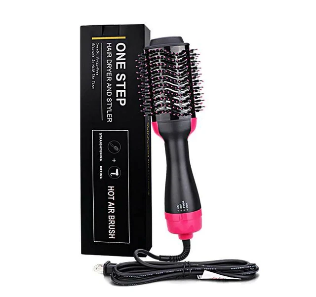 Brosse Sèche-cheveux 4-en-1 SAWOP : Styler & Coiffer En Un Clin D'œil !