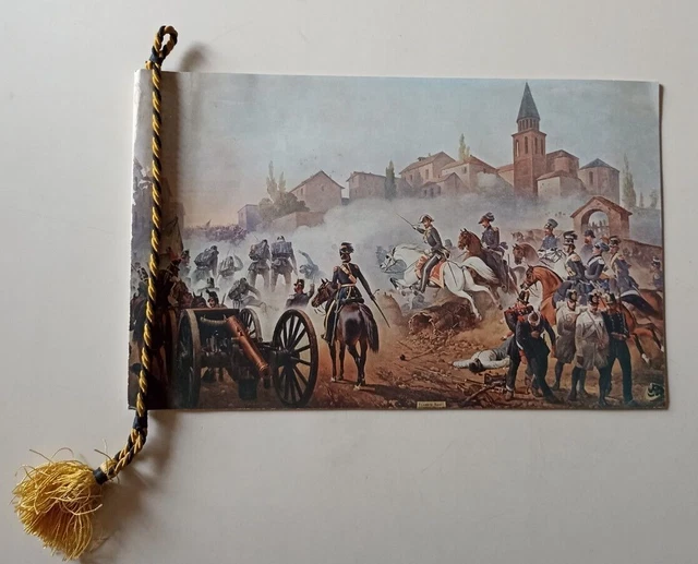 B359 Calendario 7° Gruppo Artiglieria Da Campagna Adria 1977 Con Cordoncino