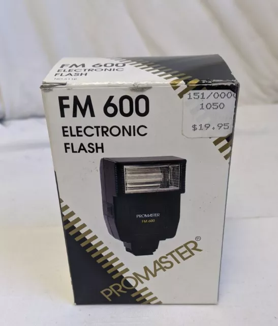 Promaster FM 600 Shoe Mount Flash