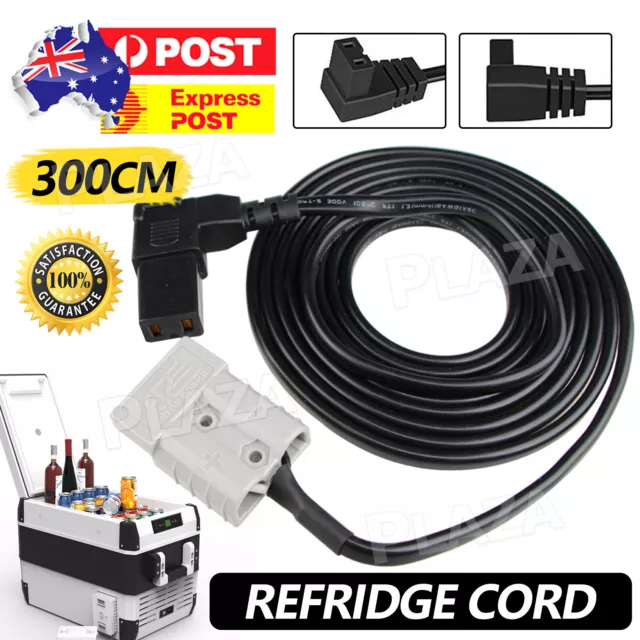 Power Cord Lead 12V Fridge Cable to Anderson Style Plug to Fit Waeco & Kings