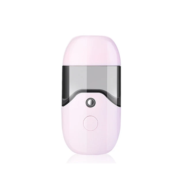 Humidificador facial portátil recargable de color sólido con niebla fina 2