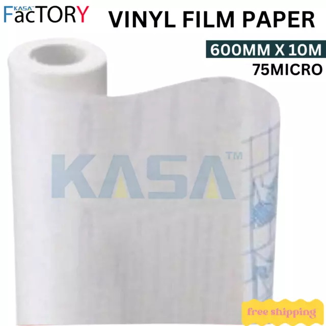 Plotter Cutter Clear Transfer Vinyl Film Paper Tape Application 600mm X 10m