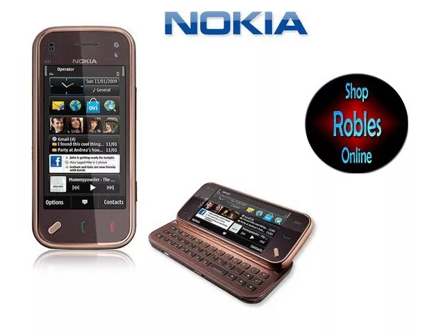 Nokia N97 Mini 8GB Garnet (Simlock Frei) 5MP WLAN 3G GPS Finland Neuwertig OVP