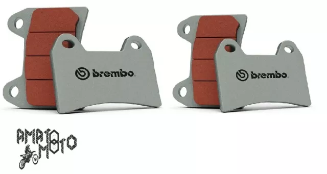 Kit 4 Pastiglie Freno Anteriori Brembo Sinter Kawasaki	Z Sx Abs 1000	2014-2016