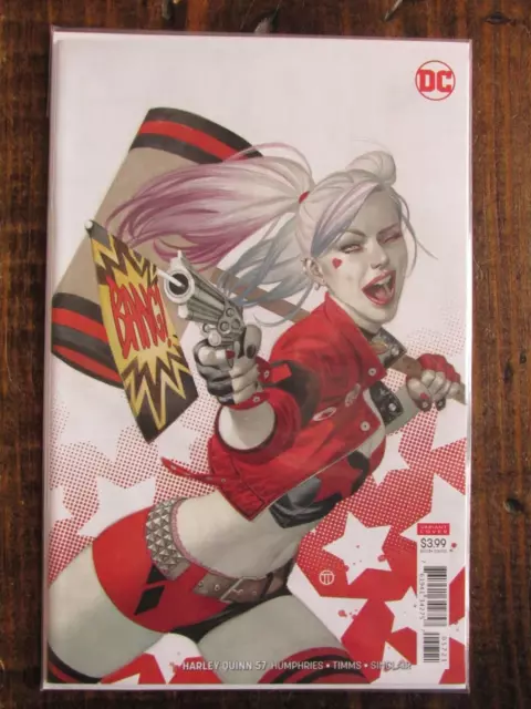 DC 2019 HARLEY QUINN Comic Book Issue # 57 Variant B Cover Tedesco