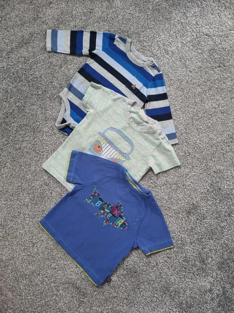 Pacchetto top bambini Ted Baker Next Gap 6-12 12-18 mesi auto designer L