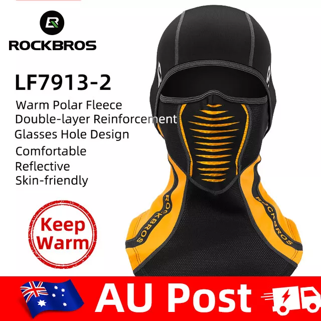 RockBros Winter Balaclava Windproof Headcover  Cycling Full Face Mask Outdoor