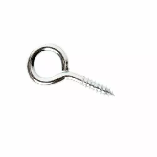 TIC 30mm Zinc Plated Screw Eyes - 5 Pack