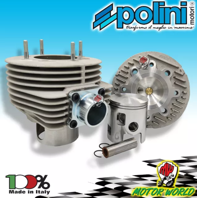 KIT GRUPPO TERMICO POLINI 177cc CILINDRO IN ALLUMINIO Ø63 PER VESPA PX 125 - 150