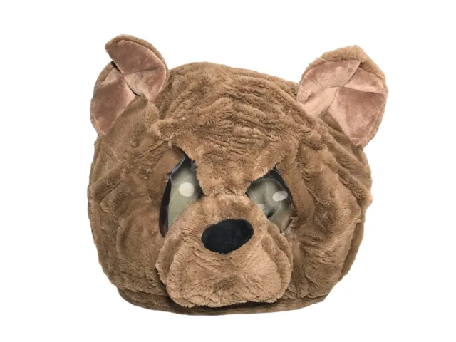 Dan Dee Big Greeter Heads Brown Bulldog Head Halloween Costume Mascot Maskimal